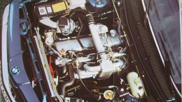 Двигатель БМВ М102 под капотом BMW E23 745i